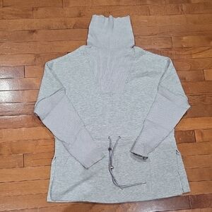 Gray Turtleneck Sweater